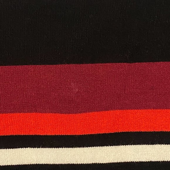 Vince Camuno Stripe Knit Pencil Skirt Fitted Size M - Picture 7 of 7